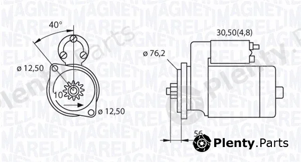 Magneti Marelli 063521230180 — Starter