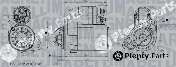 Magneti Marelli 063721307010 — Starter