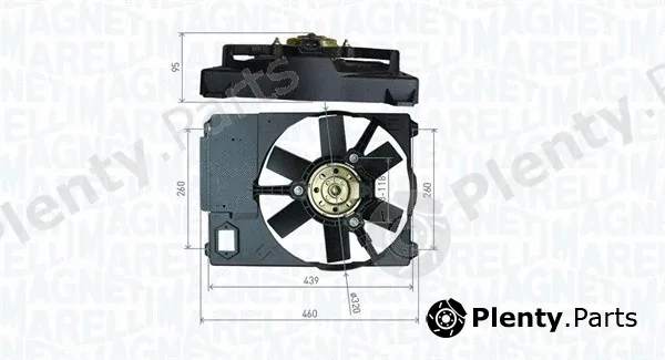 Magneti Marelli 069422800010 — Fan, engine cooling
