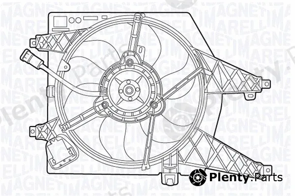 Magneti Marelli 069422561010 — Fan, engine cooling