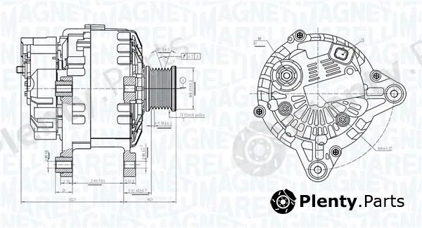 Magneti Marelli 063731562010 — Alternator