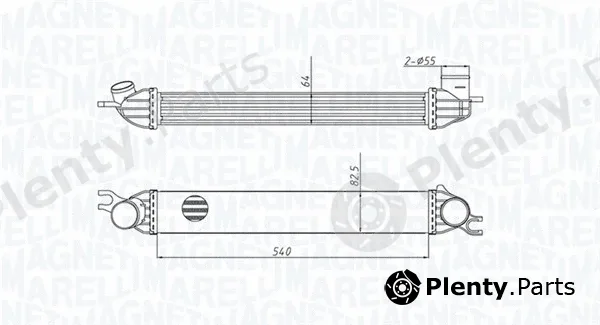 Magneti Marelli 351319204290 — Charge Air Cooler