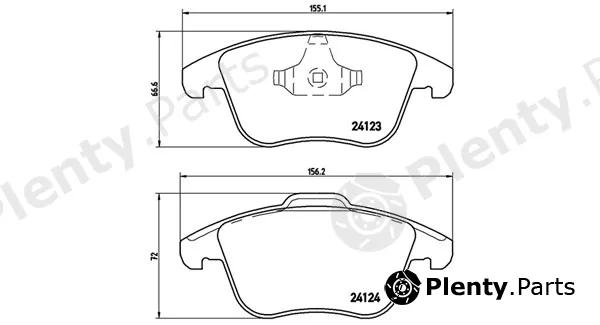 Magneti Marelli 363700524076 — Brake Pad Set, disc brake