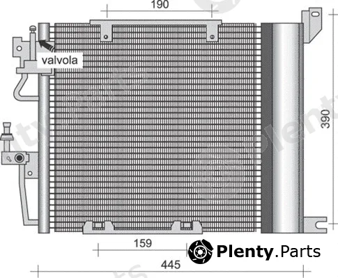 Magneti Marelli 350203256000 — Condenser, air conditioning
