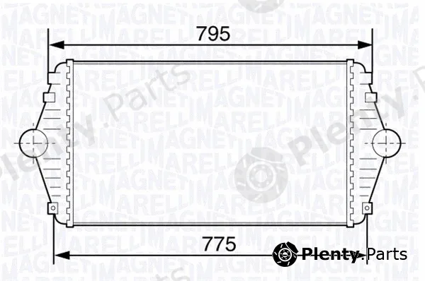 Magneti Marelli 351319203430 — Charge Air Cooler