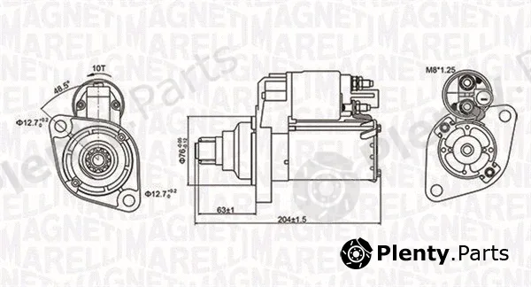 Magneti Marelli 063721347010 — Starter
