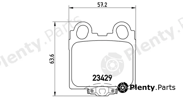 Magneti Marelli 363700483045 — Brake Pad Set, disc brake