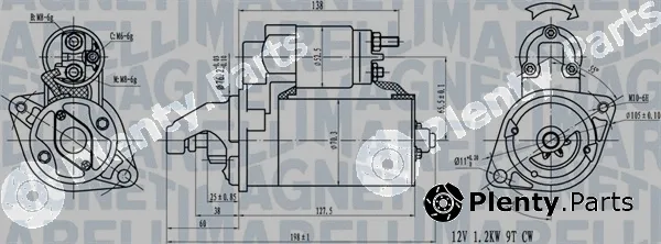 Magneti Marelli 063721413010 — Starter