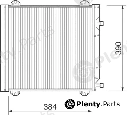 Magneti Marelli 350203218000 — Condenser, air conditioning