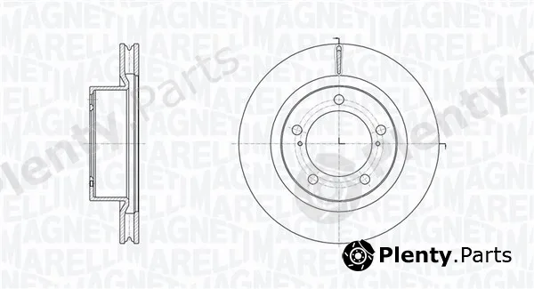 Magneti Marelli 361302040648 — Brake Disc