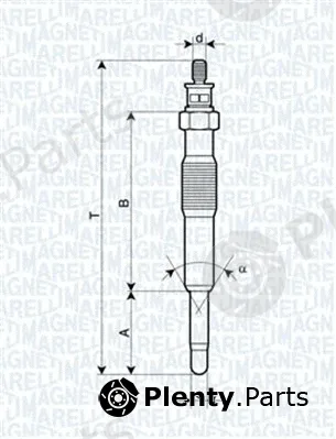 Magneti Marelli 060900250606 — Glow Plug