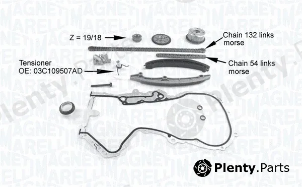 Magneti Marelli 341500001220 — Timing Chain Kit