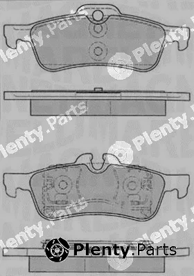 Magneti Marelli 363916060331 — Brake Pad Set, disc brake