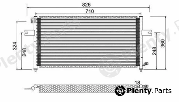 Magneti Marelli 359003221200 — Condenser, air conditioning