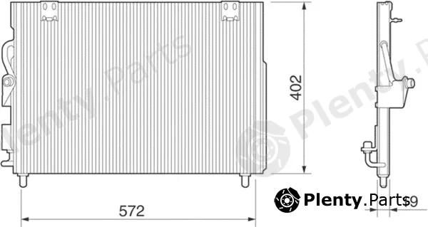 Magneti Marelli 350203216000 — Condenser, air conditioning