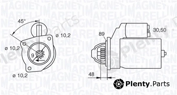 Magneti Marelli 063206834010 — Starter