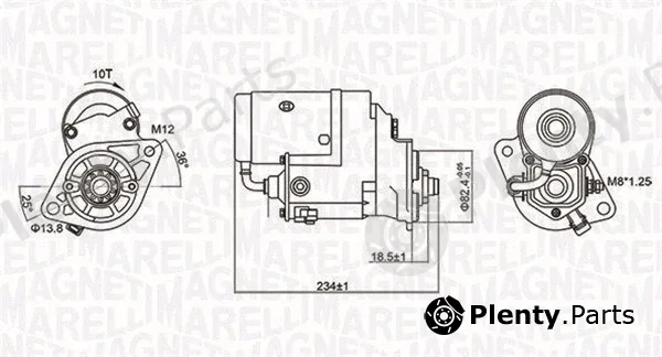Magneti Marelli 063721154010 — Starter