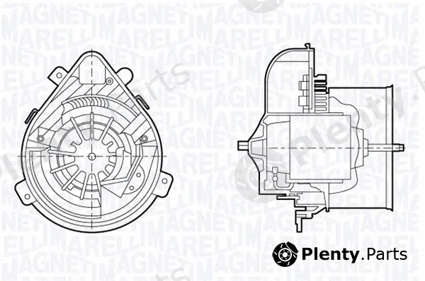 Magneti Marelli 069412692010 — Interior Blower