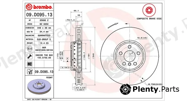 Magneti Marelli 360406132604 — Brake Disc