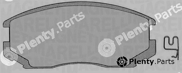 Magneti Marelli 363916060333 — Brake Pad Set, disc brake