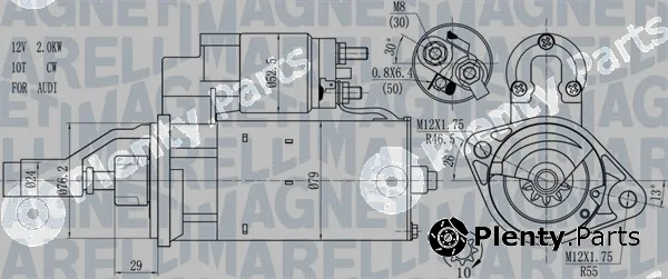 Magneti Marelli 063721114010 — Starter
