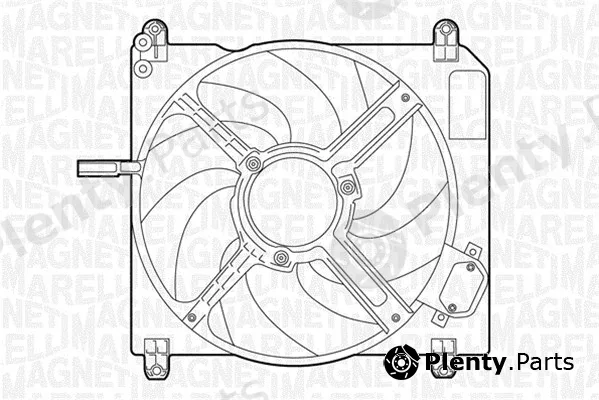 Magneti Marelli 069422007010 — Fan, engine cooling