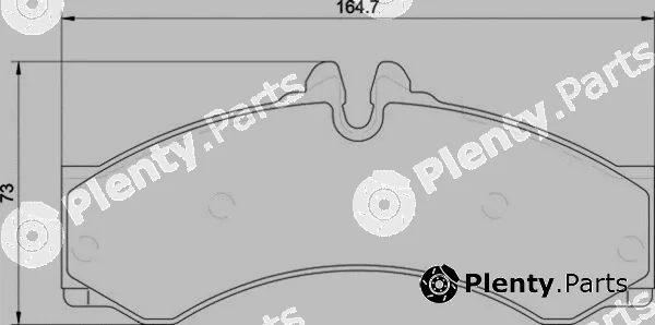 Magneti Marelli 363700034068 — Brake Pad Set, disc brake