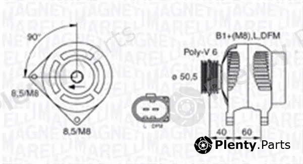 Magneti Marelli 063730007010 — Alternator