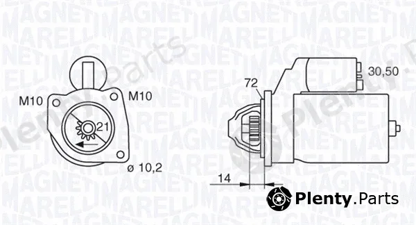 Magneti Marelli 063280006010 — Starter