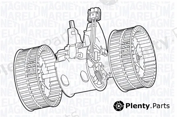 Magneti Marelli 069412707010 — Interior Blower