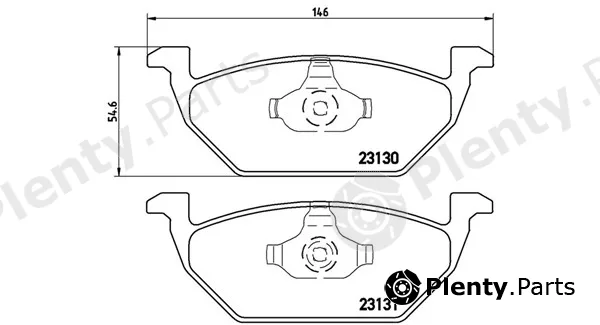 Magneti Marelli 363700585041 — Brake Pad Set, disc brake