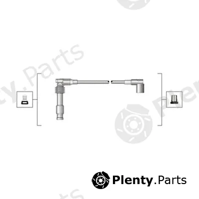 Magneti Marelli 941319170014 — Ignition Cable Kit