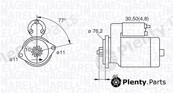 Magneti Marelli 063521230160 — Starter