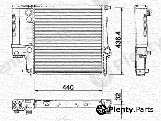 Magneti Marelli 350213218000 — Radiator, engine cooling