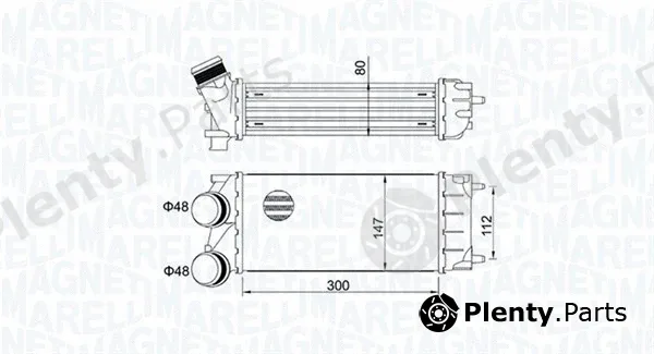 Magneti Marelli 351319204920 — Charge Air Cooler