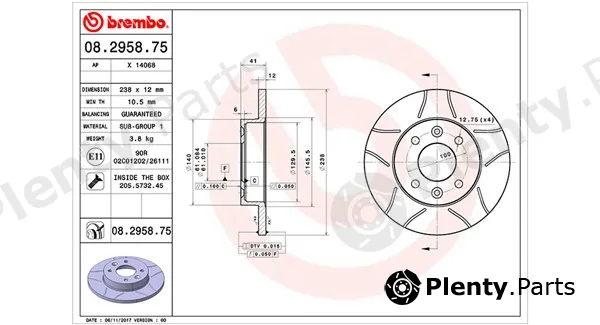 Magneti Marelli 360406042105 — Brake Disc