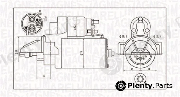 Magneti Marelli 063721421010 — Starter