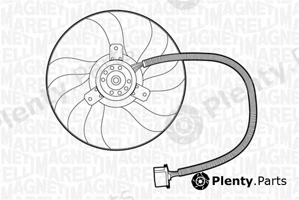 Magneti Marelli 069422266010 — Fan, engine cooling