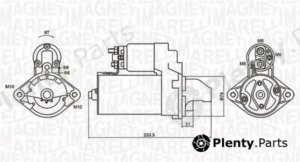 Magneti Marelli 063721406010 — Starter