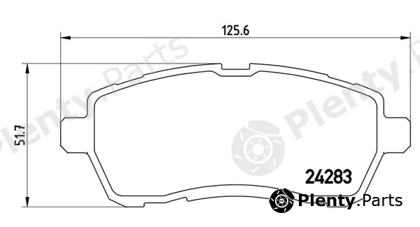 Magneti Marelli 363700524072 — Brake Pad Set, disc brake
