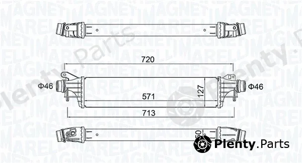 Magneti Marelli 351319205870 — Charge Air Cooler