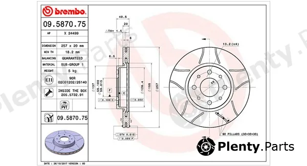 Magneti Marelli 360406021905 — Brake Disc