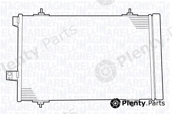 Magneti Marelli 350203638000 — Condenser, air conditioning