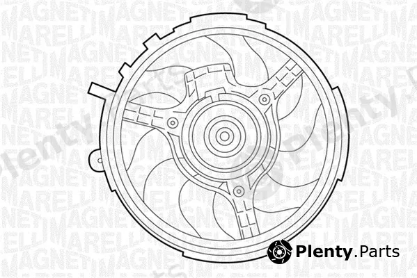 Magneti Marelli 069422031010 — Fan, engine cooling