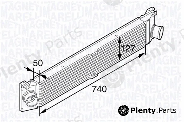 Magneti Marelli 351319202150 — Charge Air Cooler