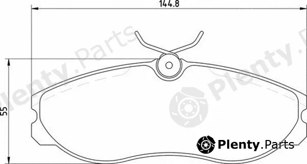 Magneti Marelli 363700203037 — Brake Pad Set, disc brake