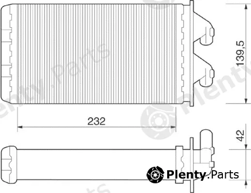 Magneti Marelli 350218213000 — Heat Exchanger, interior heating