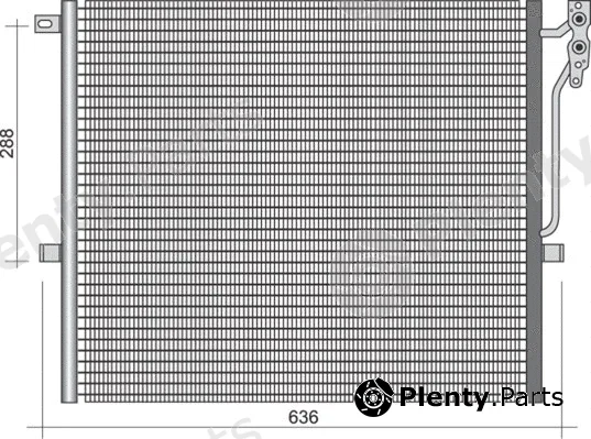 Magneti Marelli 350203354000 — Condenser, air conditioning