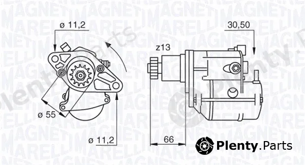Magneti Marelli 063280053010 — Starter