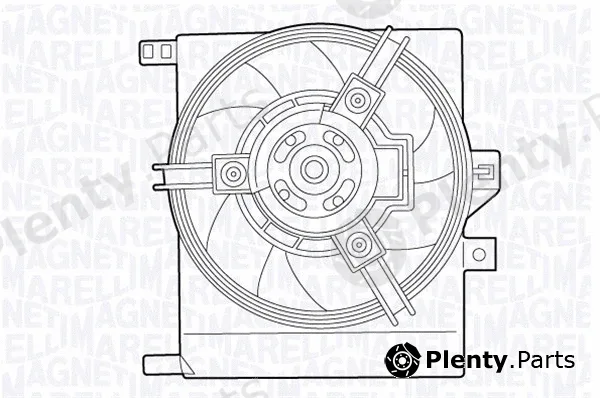 Magneti Marelli 069422550010 — Fan, engine cooling